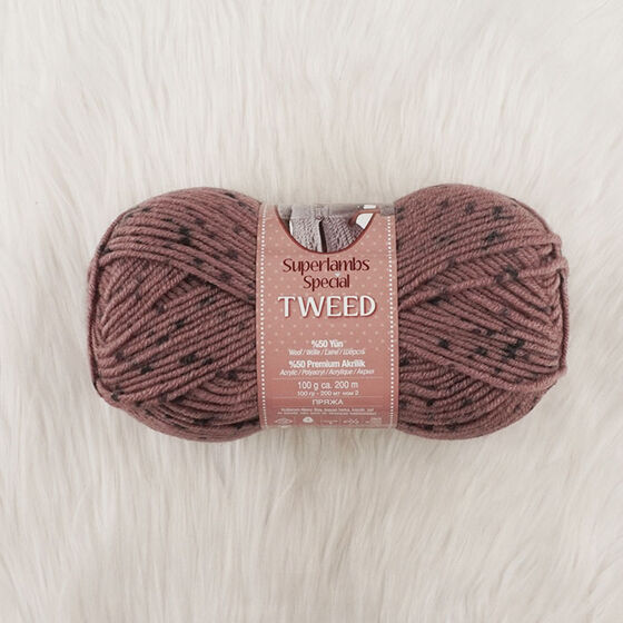 NAKO SUPERLAMBS SPECIAL TWEED KNITTING YARN