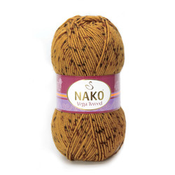 NAKO VEGA TWEED KNITTING YARN - Thumbnail