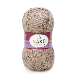 NAKO VEGA TWEED KNITTING YARN - Thumbnail