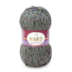 NAKO VEGA TWEED KNITTING YARN - Thumbnail