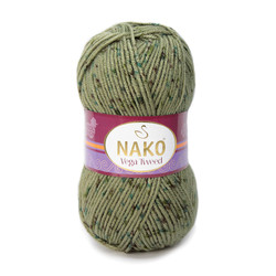 NAKO VEGA TWEED KNITTING YARN - Thumbnail