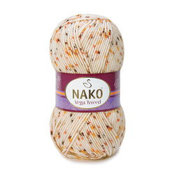 NAKO VEGA TWEED KNITTING YARN - Thumbnail