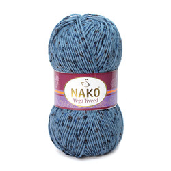 NAKO VEGA TWEED KNITTING YARN - Thumbnail