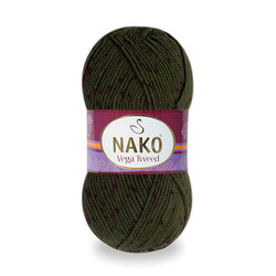 NAKO VEGA TWEED KNITTING YARN - Thumbnail