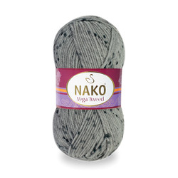 NAKO VEGA TWEED KNITTING YARN - Thumbnail