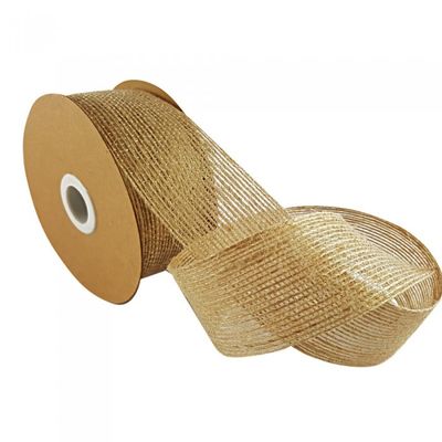 NATURAL JUTE RIBBON 3.8 mm PRICE IS 1 METER