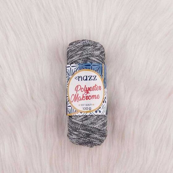 NAZ POLYESTER MACROME HAND KNITTING YARN 100 GR.