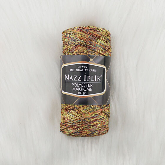 NAZ POLYESTER MACROME HAND KNITTING YARN 100 GR.