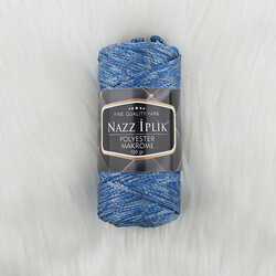 NAZ POLYESTER MACROME HAND KNITTING YARN 100 GR. - Thumbnail