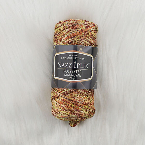 NAZ POLYESTER MACROME HAND KNITTING YARN 100 GR.