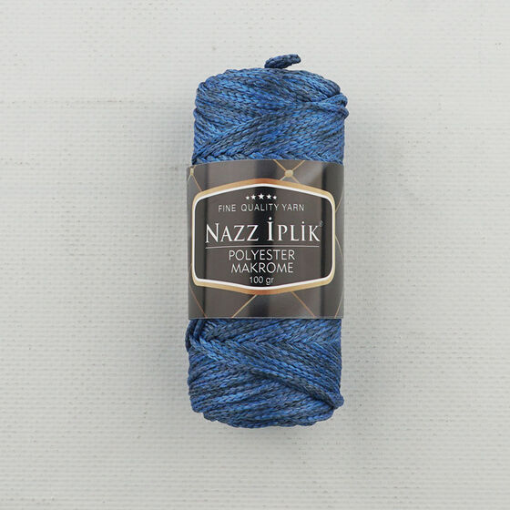 NAZ POLYESTER MACROME HAND KNITTING YARN 100 GR.