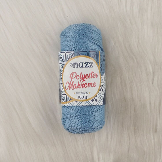 NAZ POLYESTER MACROME HAND KNITTING YARN 100 GR.