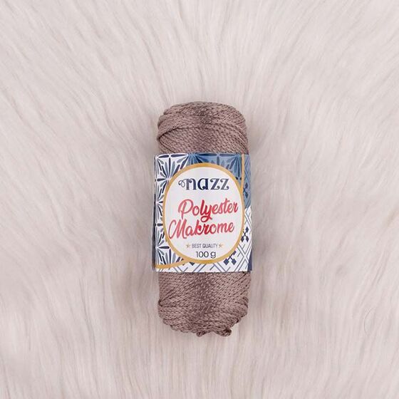 NAZ POLYESTER MACROME HAND KNITTING YARN 100 GR.