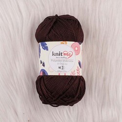 KNİT ME POLYESTER MACROME HAND KNITTING YARN NO:3 100 GR.125 MT. - Thumbnail