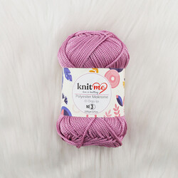 KNİT ME POLYESTER MACROME HAND KNITTING YARN NO:3 100 GR.125 MT. - Thumbnail