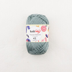 KNİT ME POLYESTER MACROME HAND KNITTING YARN NO:3 100 GR.125 MT. - Thumbnail