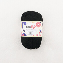 KNİT ME POLYESTER MACROME HAND KNITTING YARN NO:3 100 GR.125 MT. - Thumbnail