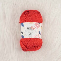 KNİT ME POLYESTER MACROME HAND KNITTING YARN NO:3 100 GR.125 MT. - Thumbnail