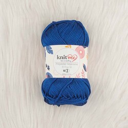 KNİT ME POLYESTER MACROME HAND KNITTING YARN NO:3 100 GR.125 MT. - Thumbnail