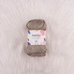 KNİT ME POLYESTER MACROME HAND KNITTING YARN NO:3 100 GR.125 MT. - Thumbnail