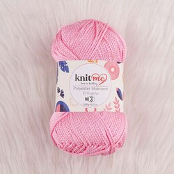 KNİT ME POLYESTER MACROME HAND KNITTING YARN NO:3 100 GR.125 MT. - Thumbnail