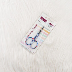 Madamella - NT CRAFT DESENLİ KIVRIK UÇLU NAKIŞ MAKASI 9.50 CM Madamella - NT CRAFT DESENLİ KIVRIK UÇLU NAKIŞ MAKASI 9.50 CM