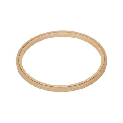 -NURGE 8MM. SCREWLESS WOOD EMBROIDERY HOOP NO:1 DIAMETER:10 cm