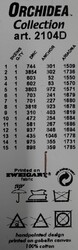 ORCHIDEA BASKILI GOBLEN 15*15 CM. 2104D - Thumbnail