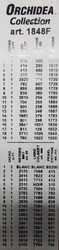 ORCHIDEA BASKILI GOBLEN 18*24 CM. 1848F - Thumbnail