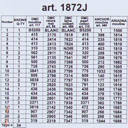 ORCHIDEA BASKILI GOBLEN 30*40 CM. 1872J - Thumbnail