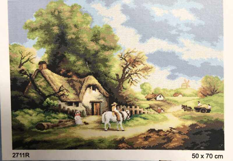 Orchıdea Baskılı Goblen 50*70 Cm. 2711r