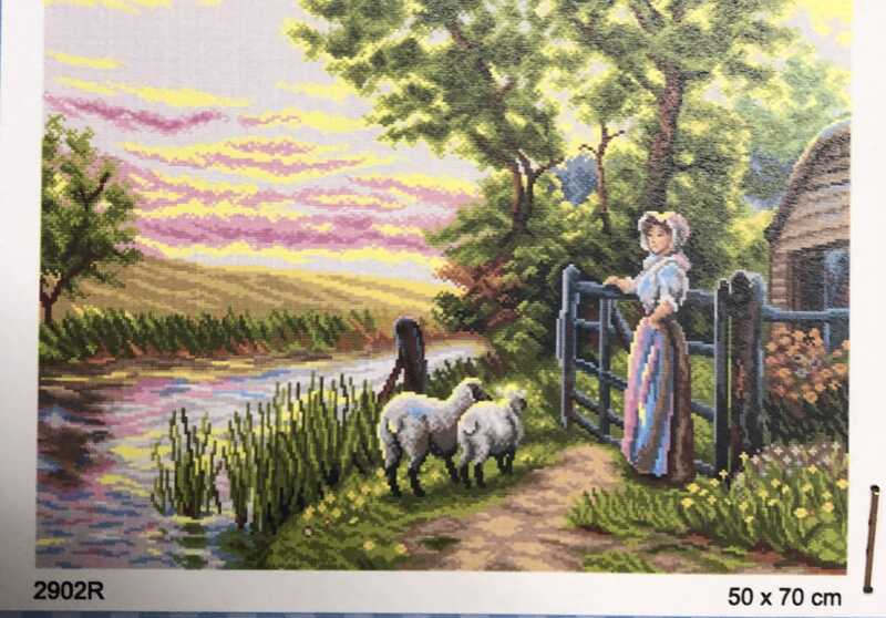 Orchıdea Baskılı Goblen 50*70 Cm. 2902r