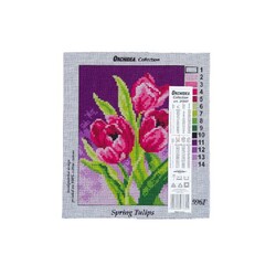 ORCHIDEA PRINTED TAPESTRY 18*24 CM. 2596F - Thumbnail