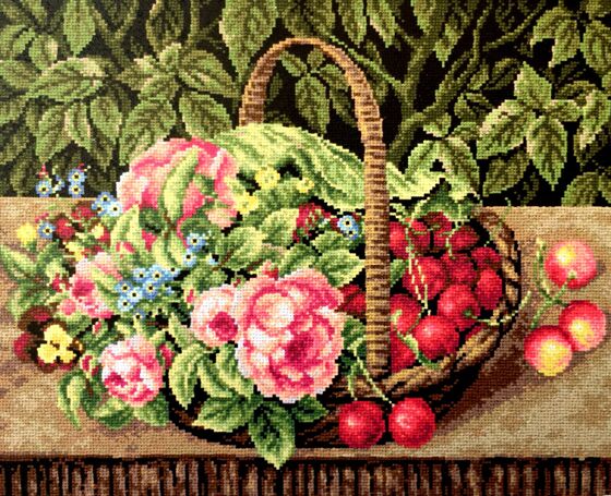 ORCHIDEA PRINTED TAPESTRY 40*50 CM. 2263M