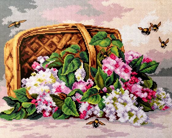 ORCHIDEA PRINTED TAPESTRY 40*50 CM. 2759M