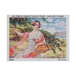 ORCHIDEA PRINTED TAPESTRY 50*70 CM. 2943R - Thumbnail