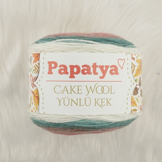 PAPATYA CAKE WOOL EL ÖRGÜ İPİ 150 GR. 520 MT.