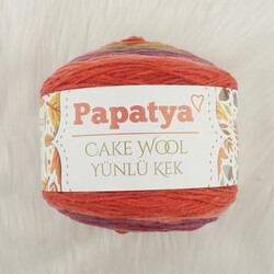 PAPATYA CAKE WOOL EL ÖRGÜ İPİ 150 GR. 520 MT. - Thumbnail