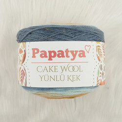 PAPATYA CAKE WOOL EL ÖRGÜ İPİ 150 GR. 520 MT. - Thumbnail