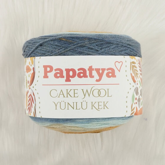 PAPATYA CAKE WOOL EL ÖRGÜ İPİ 150 GR. 520 MT.