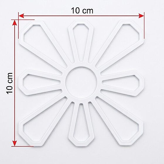 PAPATYA DESEN ÇANTA KALIBI 10 CM - 1