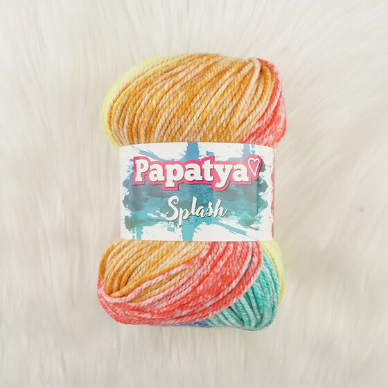 PAPATYA SPLASH EL ÖRGÜ İPİ 100 GR. 185 MT.