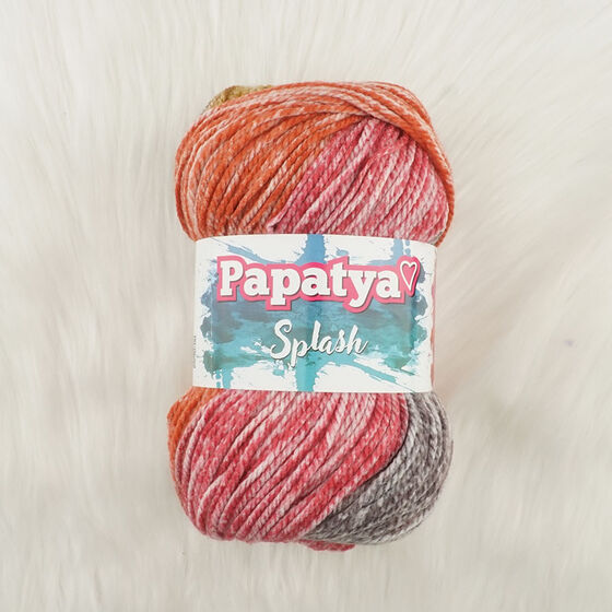 PAPATYA SPLASH EL ÖRGÜ İPİ 100 GR. 185 MT.