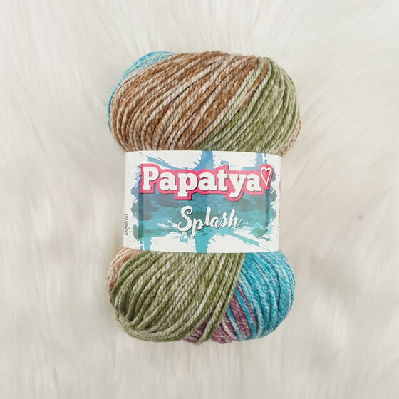 PAPATYA SPLASH EL ÖRGÜ İPİ 100 GR. 185 MT.