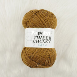 PAPATYA TWEED CHUNKY EL ÖRGÜ İPİ 100 GR. 150 MT. - Thumbnail