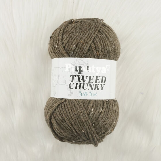 PAPATYA TWEED CHUNKY EL ÖRGÜ İPİ 100 GR. 150 MT.