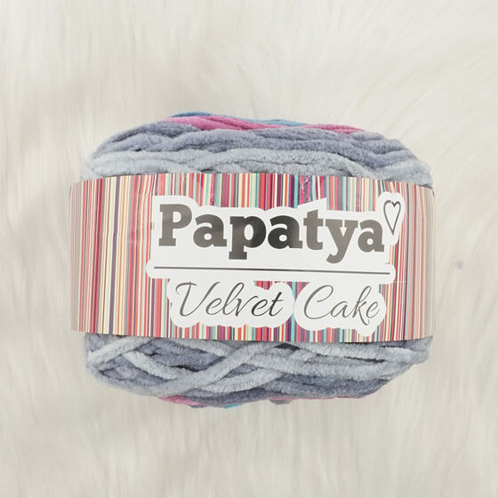 PAPATYA VELVET CAKE EL ÖRGÜ İPİ 150 GR. 150 MT.