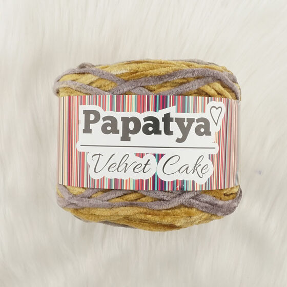 PAPATYA VELVET CAKE EL ÖRGÜ İPİ 150 GR. 150 MT.