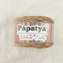 PAPATYA VELVET CAKE EL ÖRGÜ İPİ 150 GR. 150 MT. - Thumbnail