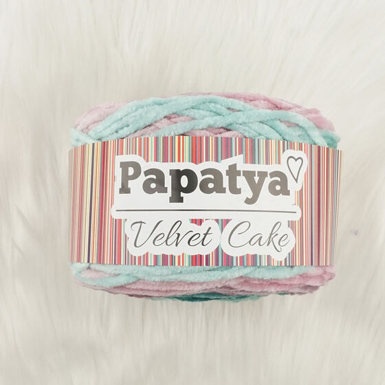 PAPATYA VELVET CAKE EL ÖRGÜ İPİ 150 GR. 150 MT.